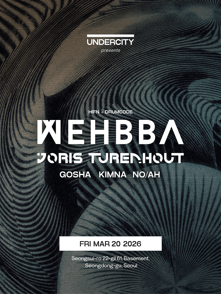 UNDERCITY presents, Wehbba 내한공연