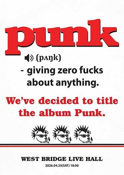 LEGIT GOONS (리짓군즈) 단독 콘서트: PUNK