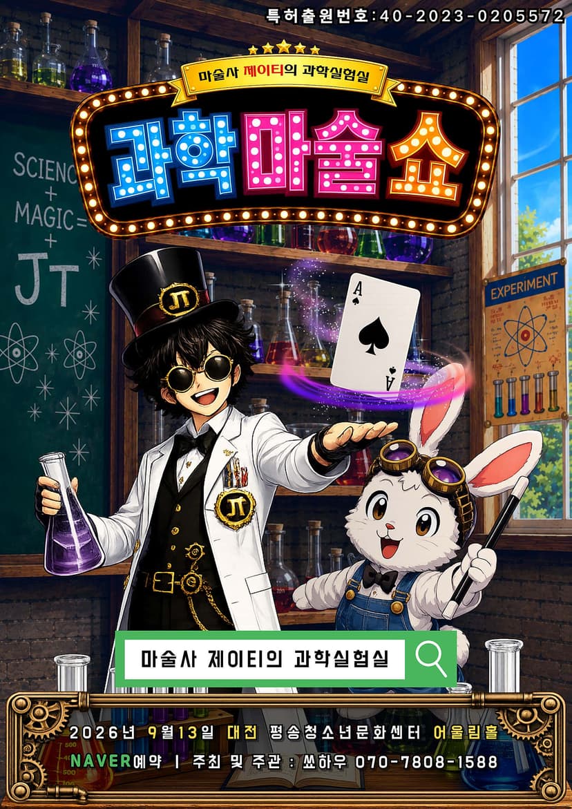 마술사 제이티의 과학실험실: 과학마술쇼 [대전]